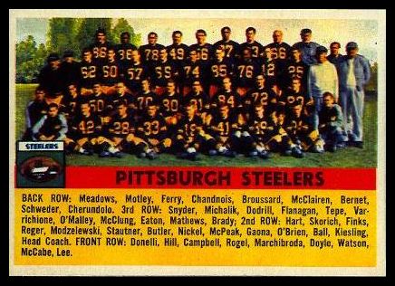 63 Pittsburgh Steelers Team